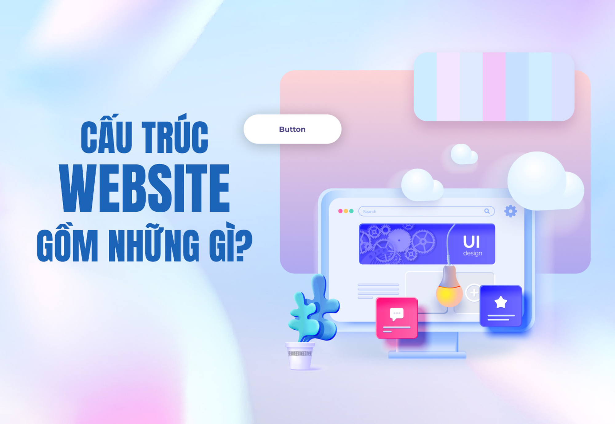 Các thành phần cấu trúc website